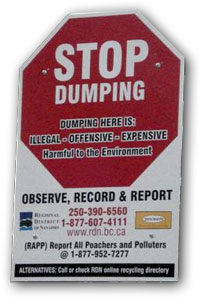 Illegal Dumping Signs