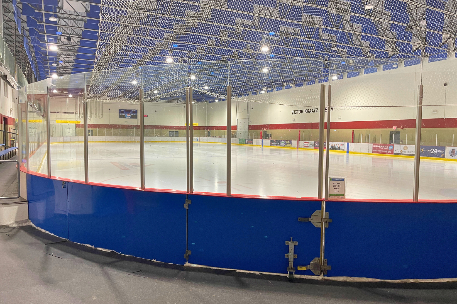 Kraatz Arena NHL regular size ice sheet