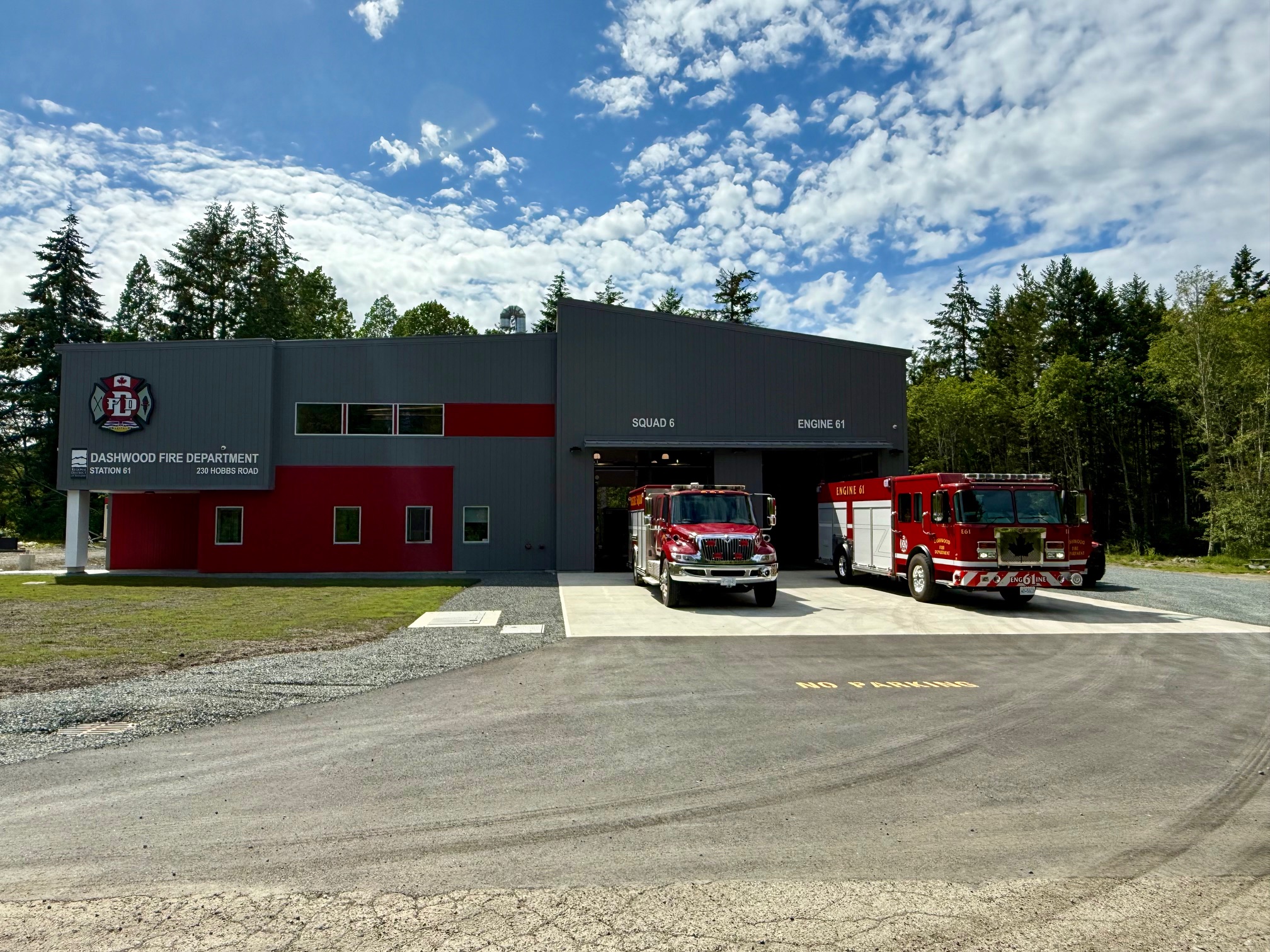 New Dashwood firehall