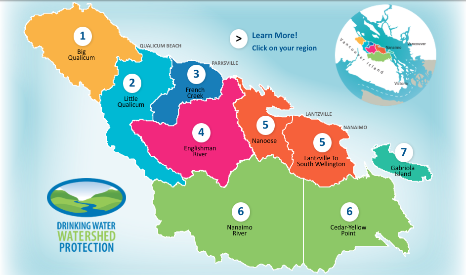 Water Region Map